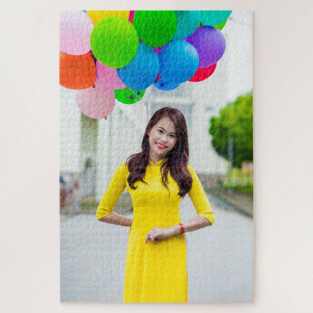 Crie Seu Quebra-Cabeça Personalizado de Foto 20" x (Vertical)