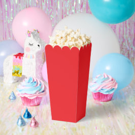 Crie sua caixa de favoritos de pipoca grande Desig