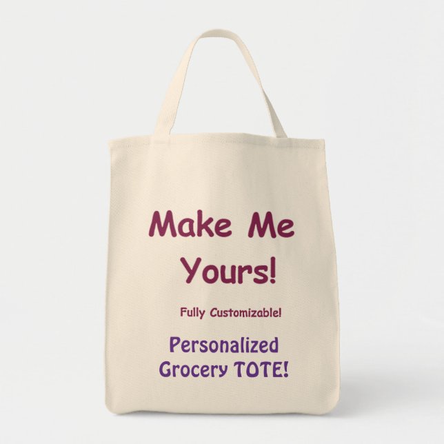 Crie sua própria bolsa de mão personalizada! (Frente)