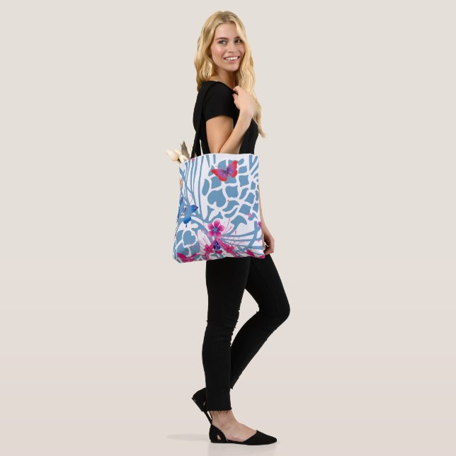 Crie Sua Própria Bolsa de Tote com Impressão Total (No(a) Modelo)