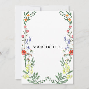 Crie Sua Própria Borda Floral