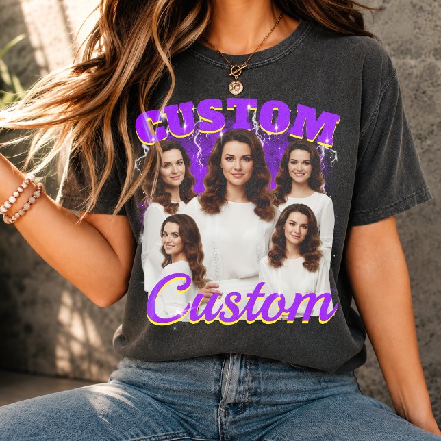 Crie Sua Própria Camiseta Bootleg Personalizada (Criador carregado)