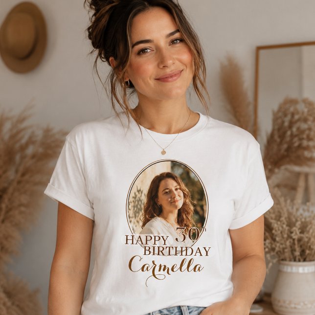 Crie Sua Própria Camiseta de Feliz Aniversário com (Criador carregado)
