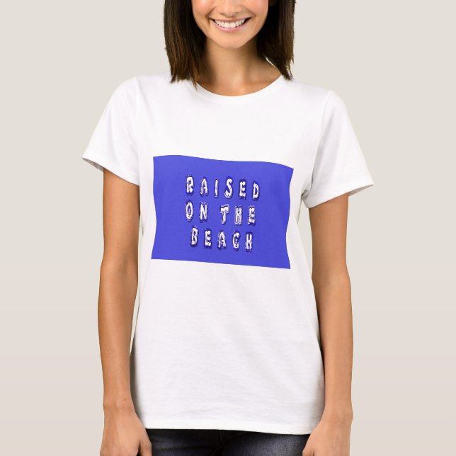 Crie sua própria camiseta Inspiracional Beach Life (Frente)