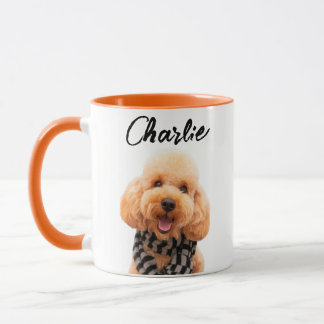 Crie Sua Própria Caneca de Cachorro com Foto e Nom