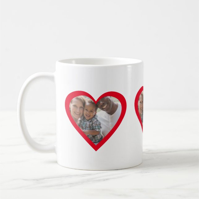 Crie Sua Própria Caneca de Café com Colagem de 3 F (Esquerda)