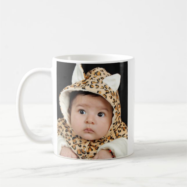 CRIE SUA PRÓPRIA CANECA DE CAFÉ COM FOTO (Esquerda)