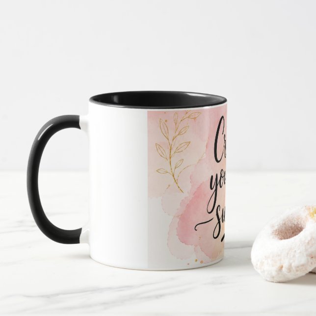 Crie sua própria caneca de sol (Com Donut)