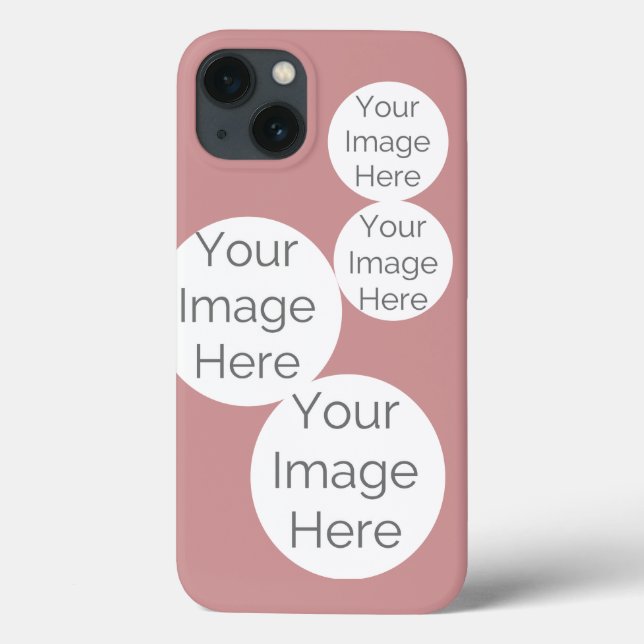 crie sua própria capa de telefone com foto rosa 11 (Verso)