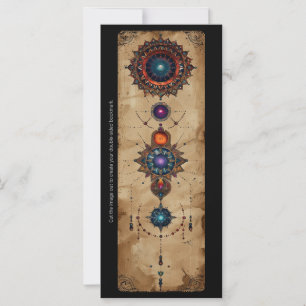 Crie Sua Própria Cartão de Indicador Mandalas