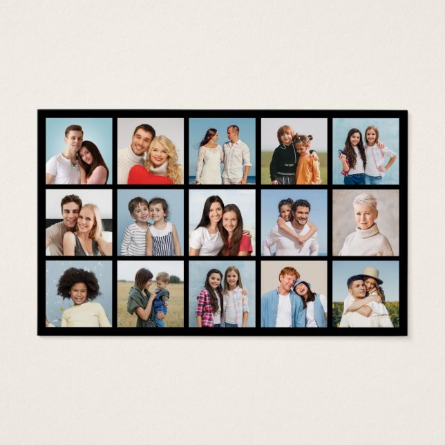 Crie Sua Própria Colagem De Fotos 15 (Frente)