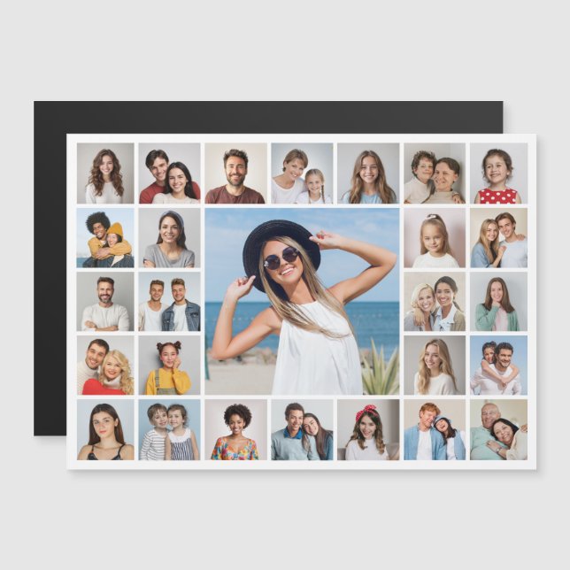 Crie Sua Própria Colagem De Fotos 27 (Frente/Verso)