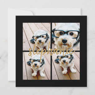 Crie sua própria colagem de fotos 4 - Nome do scri