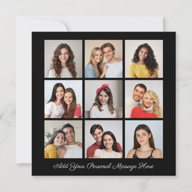 Crie sua própria colagem de fotos 9 adicione sua s (Frente)