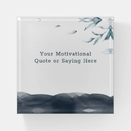 Crie Sua Própria Cota Motivacional em Água