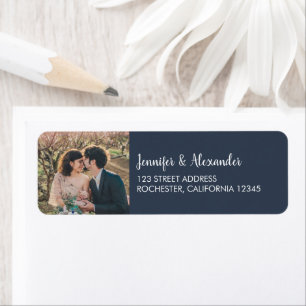 Crie sua própria etiqueta de casamento do país de