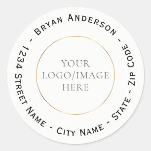 Crie sua própria etiqueta de endereço de devolução