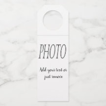 Crie sua própria etiqueta de pendurar garrafa