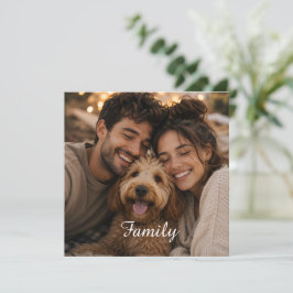 Crie sua própria família personalizada
