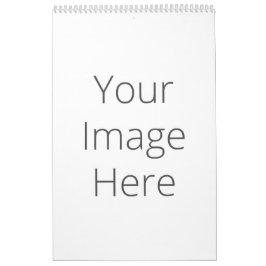 Crie Sua Própria Página Solteiro, Calendário Branc