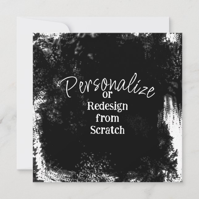 Crie sua própria placa personalizada (Frente)