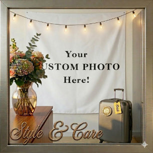 Crie Sua Própria Tapeçaria de Fotos para Interiore