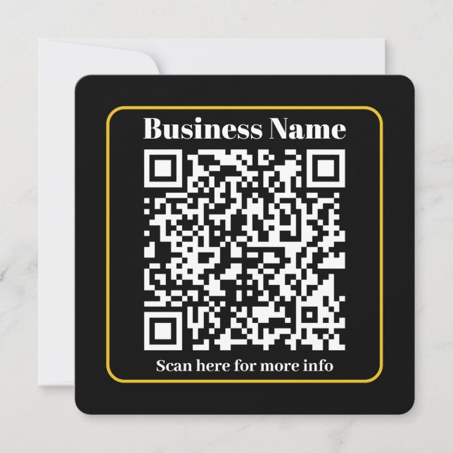 Crie um código QR comercial instantaneamente escan (Frente)