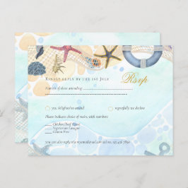 Crie um convite de evento náutico da praia