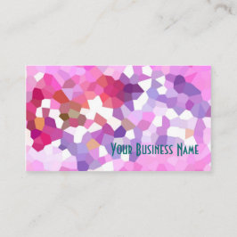 Crimson, Lilac, Abstrato rosa Cartão de visita