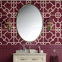 Crimson Majestade - Burgundy & Cream - Sofisticado