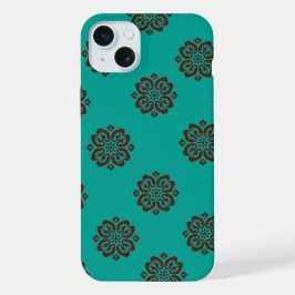 "Crimson Scrolls - Bold Elegance"