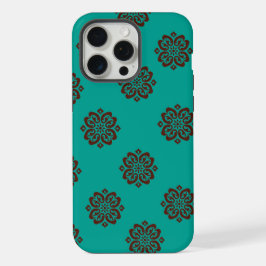 "Crimson Scrolls - Bold Elegance"