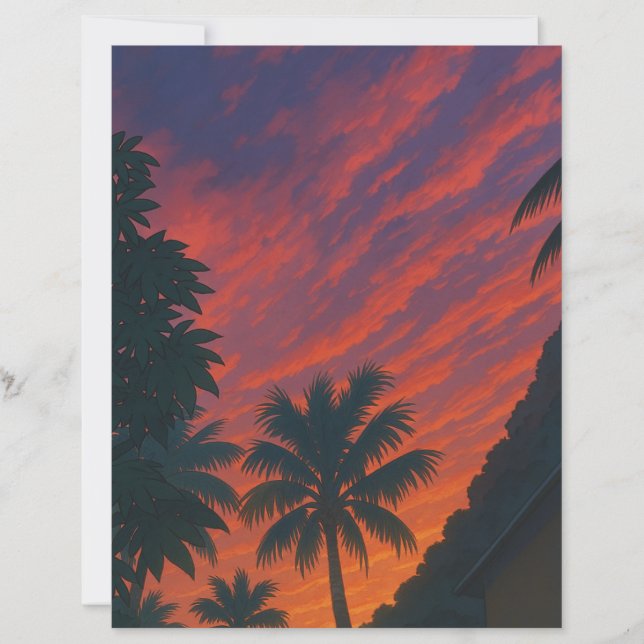 Crimson Sky & Cotton Candy Clouds — Sonho (Frente)