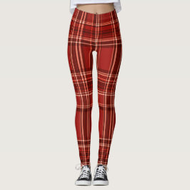 "Crimson Verifica Leggings Chic"