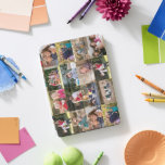 Crio 16 Filhos Da Família De Colagem De Fotografia<br><div class="desc">Crie seu próprio cobrir elegante, personalizado, exclusivo, monocêntrico, elegante, de tipografia de ouro, nome monograma/iniciais, monograma, legal, 16 fotos, colagem magnética iPad, que se dobra em múltiplas posições de suporte e apresenta microfibra interior que ajuda a proteger sua tela, e acordar/função de sono. Basta adicionar seu monograma / inicial /...</div>