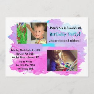 Crio De Riscos E Comemoração Do Convite Fotográfic