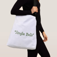 Crio Jingle Bells Impresso adicione suas bolsas de