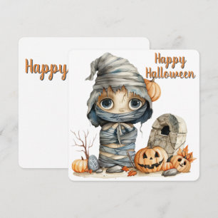 Cript Cutie - Autumn Leaves & Mummy Mishead