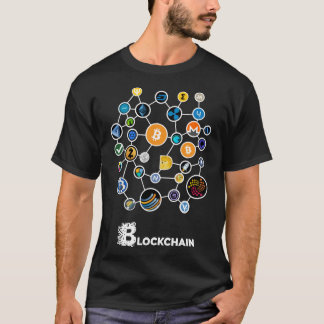 Criptografia Blockchain - Camisa Cryptocurrency Ho