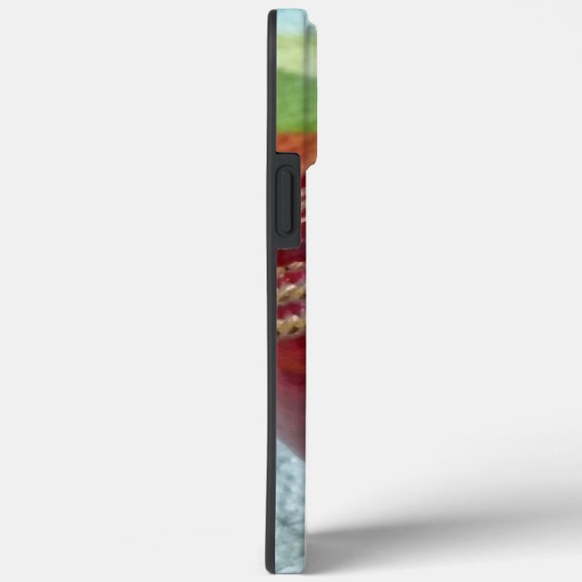 Críquete: Impressão de Bola de Duro Vermelho (Verso/Direita)