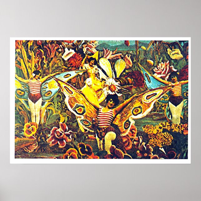 Crisális e borboleta - Poster (Frente)