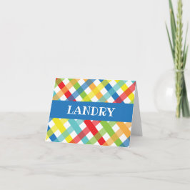 Crise Primária Cartões de Nota Personalizados