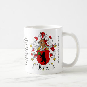 Crista da família de Klein em uma caneca