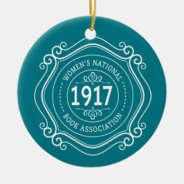 Crista do aniversário da cerceta do ornamento do