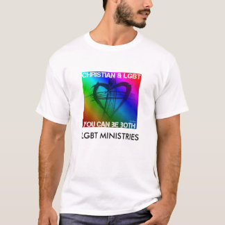 Cristão e t-shirt de alta qualidade de LGBT