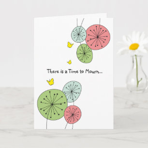 Cristão Moderno Rezando pelo Cartão de condolência