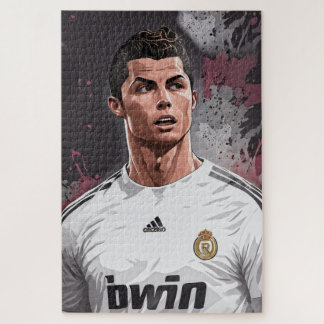 Cristiano Ronaldo Quebra-cabeça | Gamer Gift | Esp