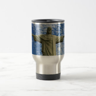 Cristo a caneca de viagem do redentor