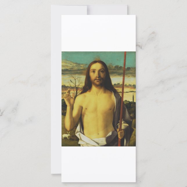 Cristo Abençoando de Giovanni Bellini   (Frente)