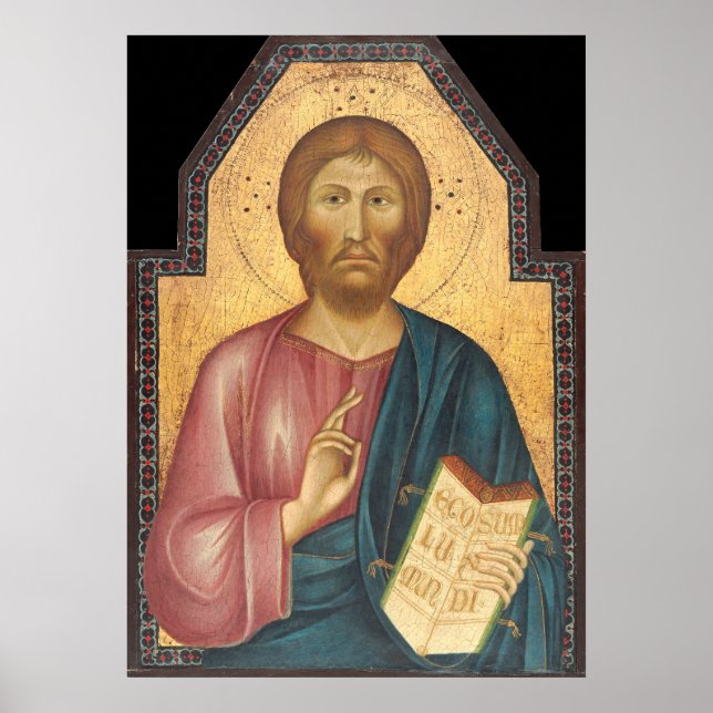 Cristo Bênção, Grifo di Tancredi, Poster de Belas  (Frente)